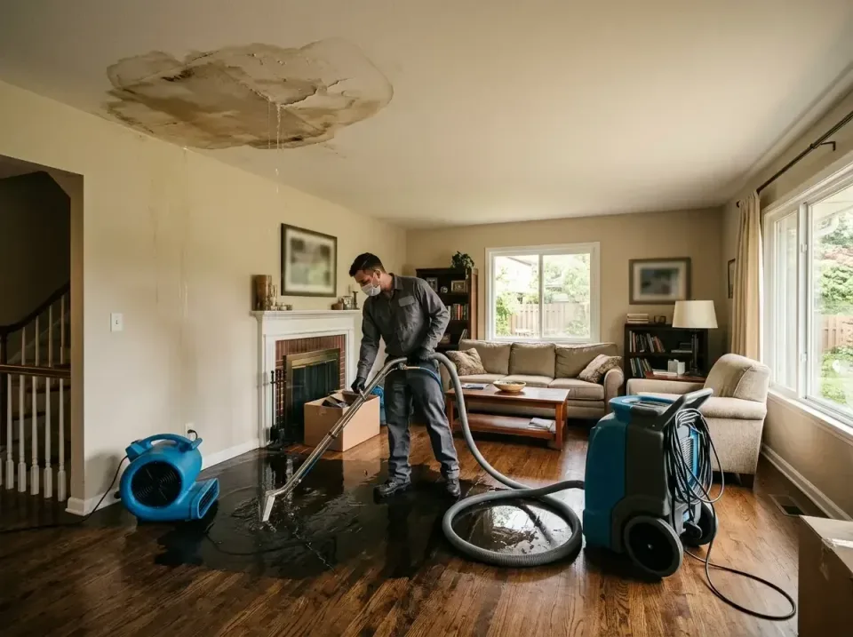 attic-pipe-burst-ceiling-drip-008 — frequently asked questions, Water Damage Restoration & Carpet Care in Calumet Park, IL